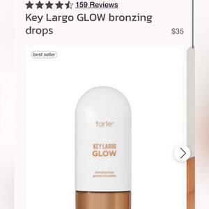 Tarte key largo glow bronzing drops